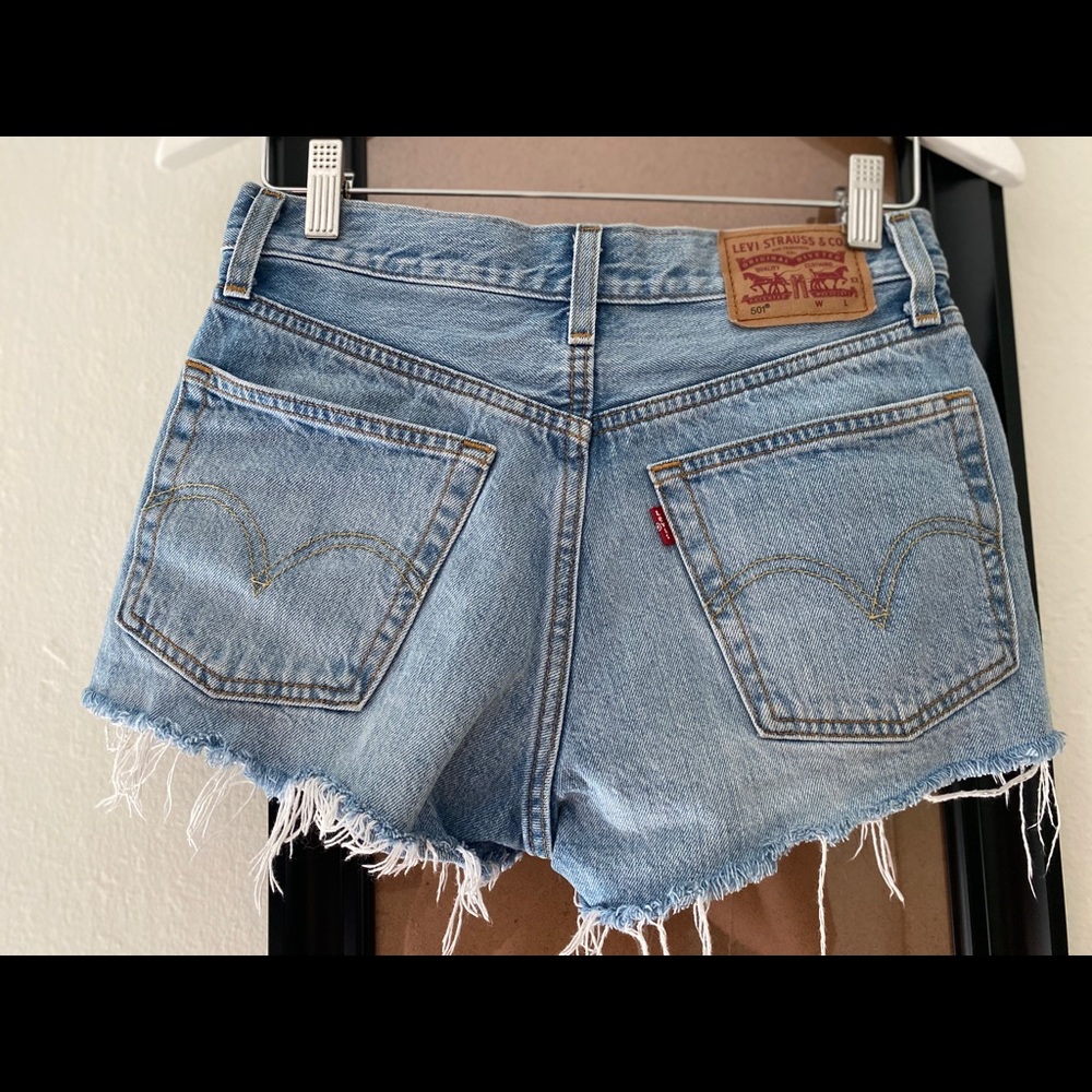 Levi’s denim shorts 501
